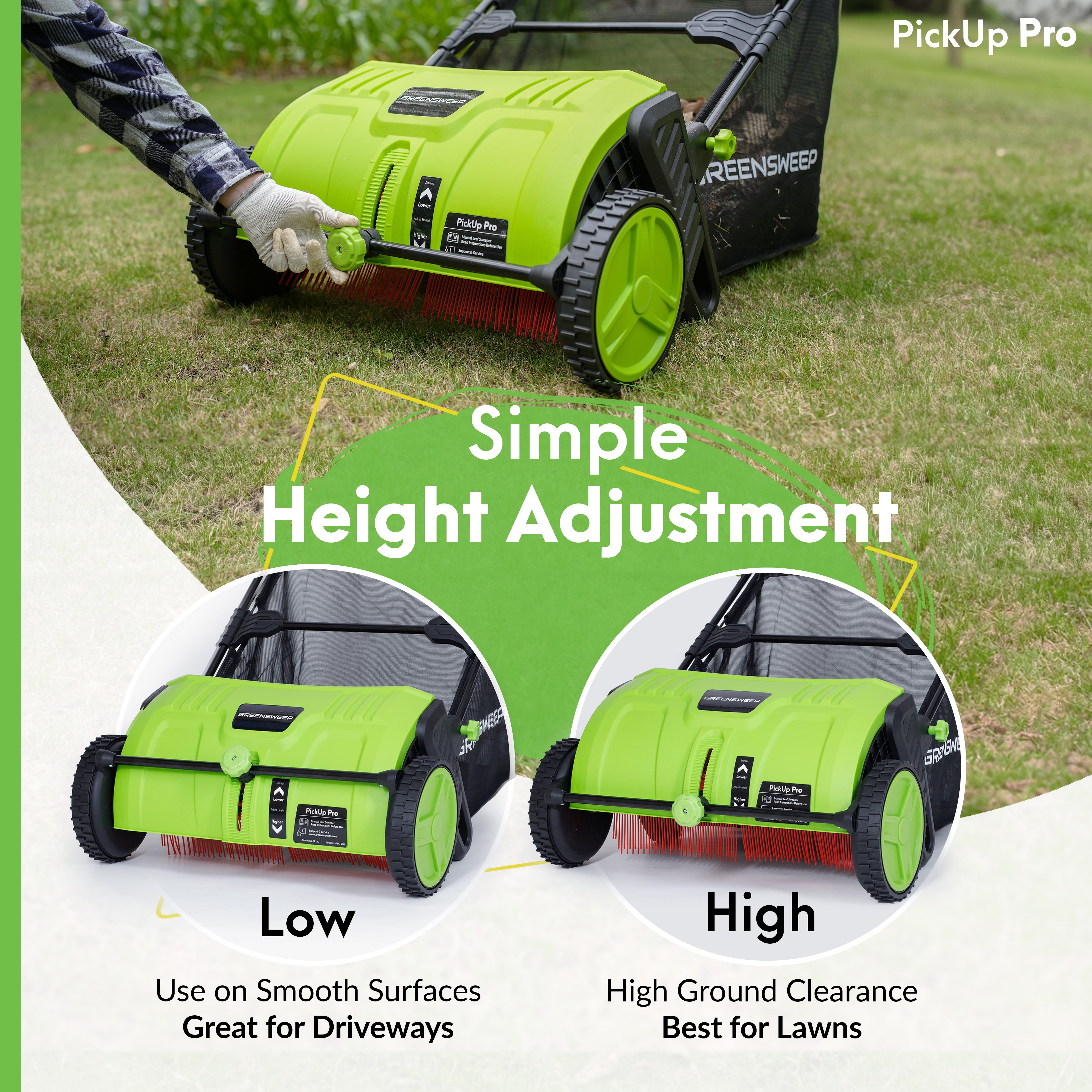 GreenSweep PickUp Pro V2