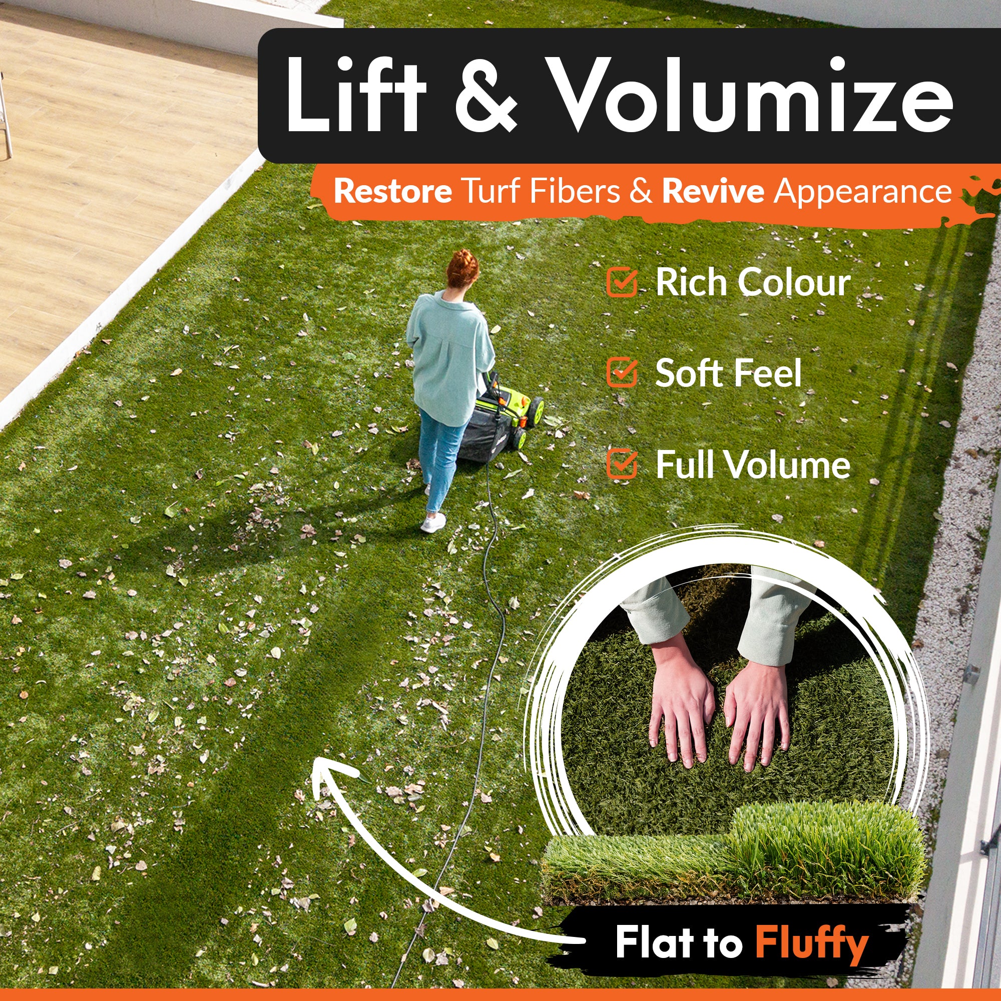 TurfoMax | Artificial Turf Power Sweeper
