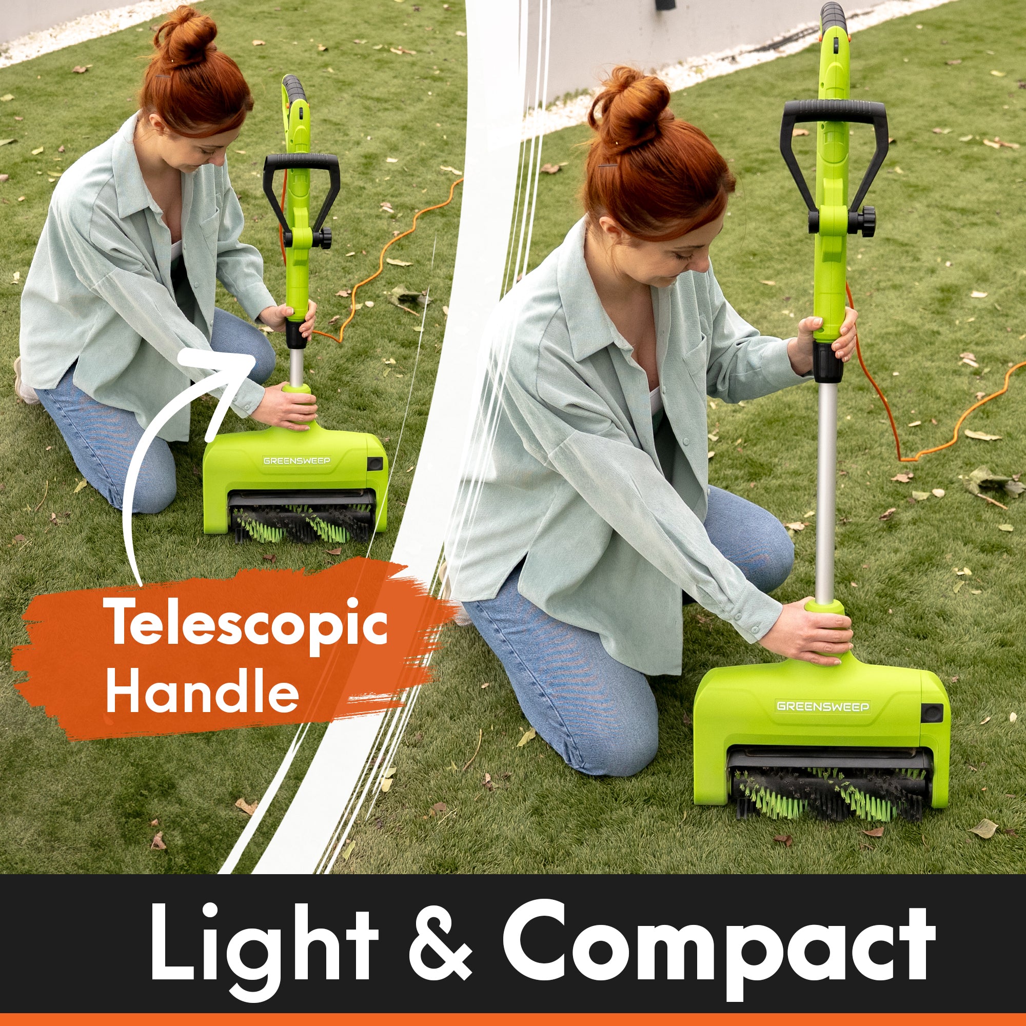 Reviver | Corded Artificial Grass Power Broom