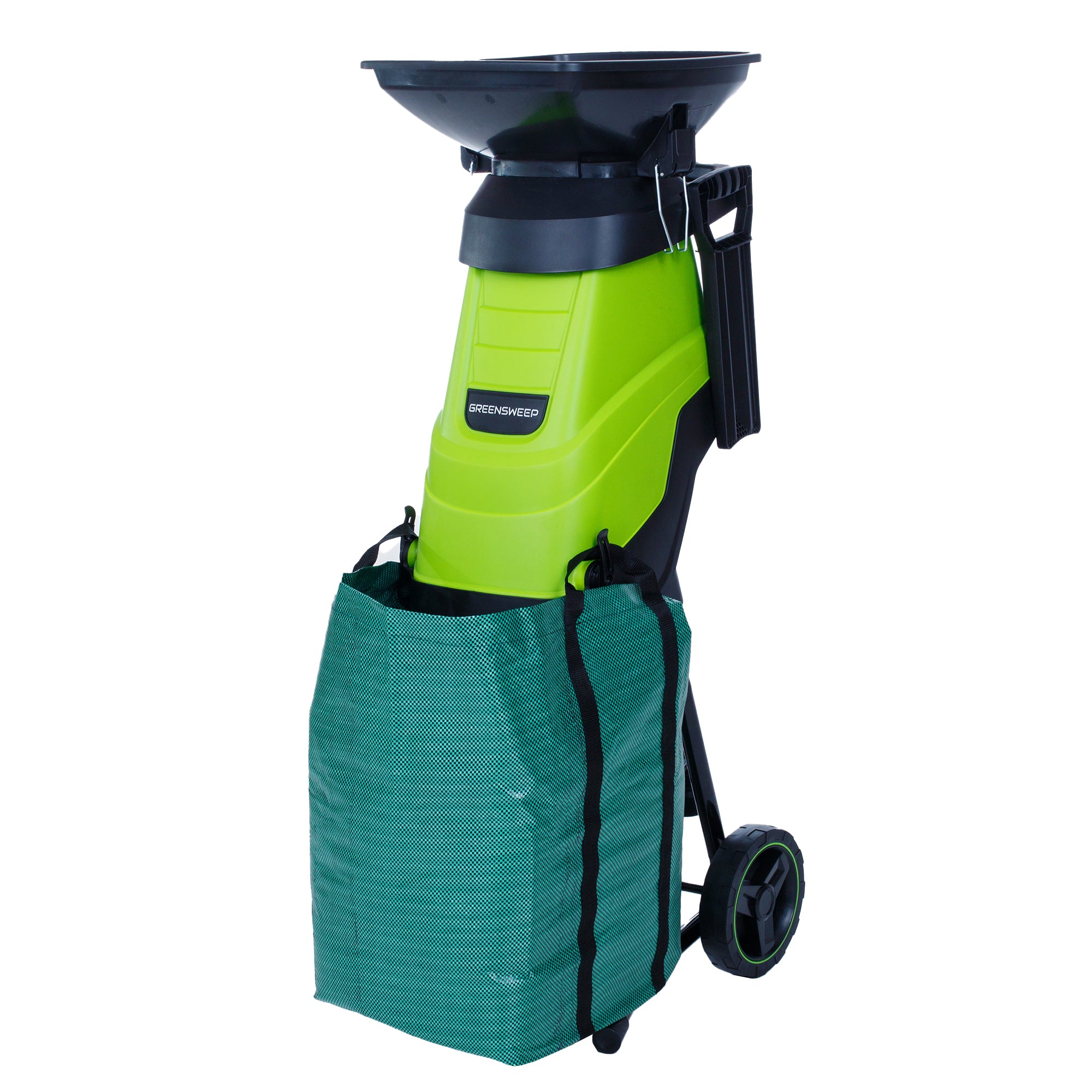 GreenSweep Electric Wood Chipper & Mulcher