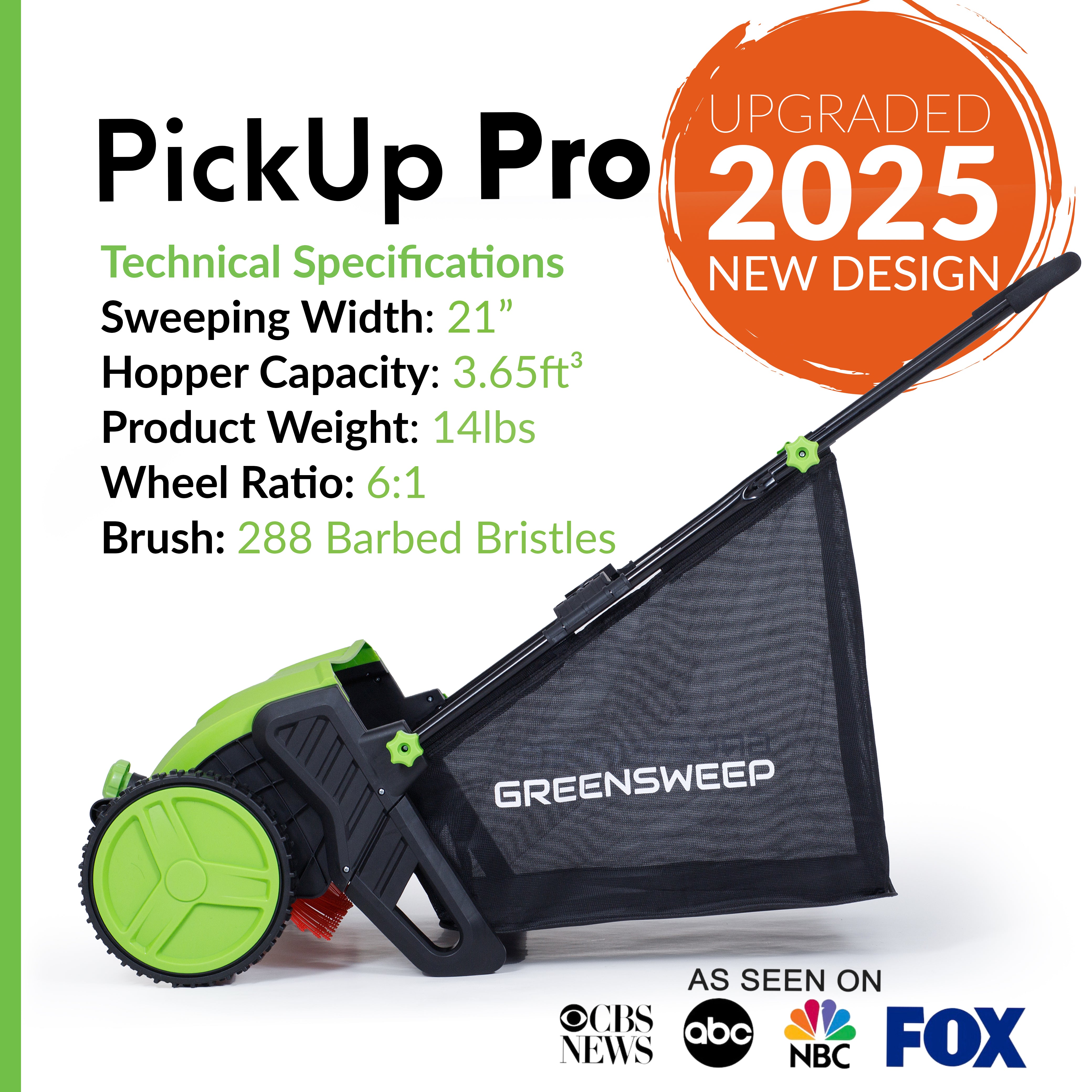 GreenSweep PickUp Pro V2