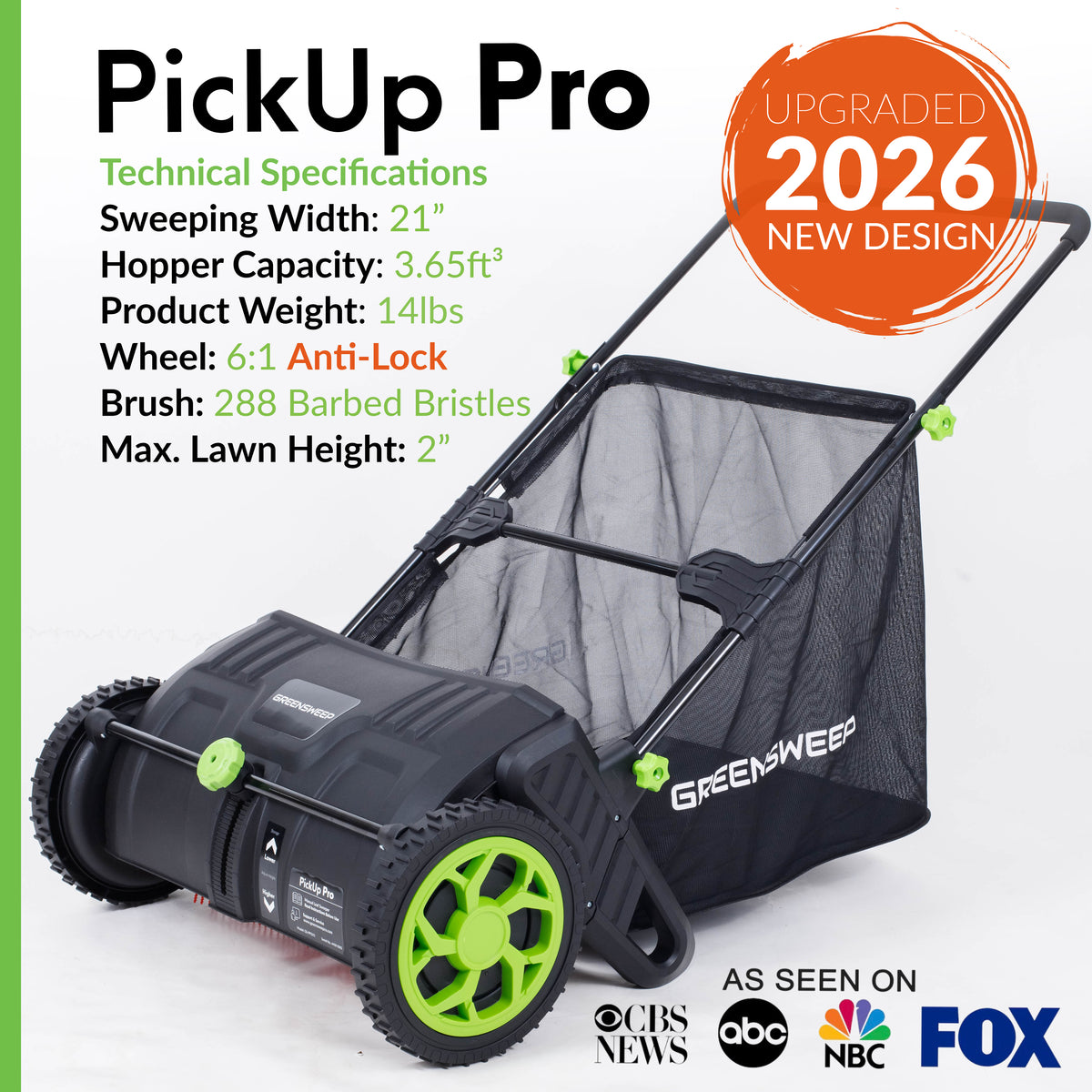 GreenSweep PickUp Pro V2