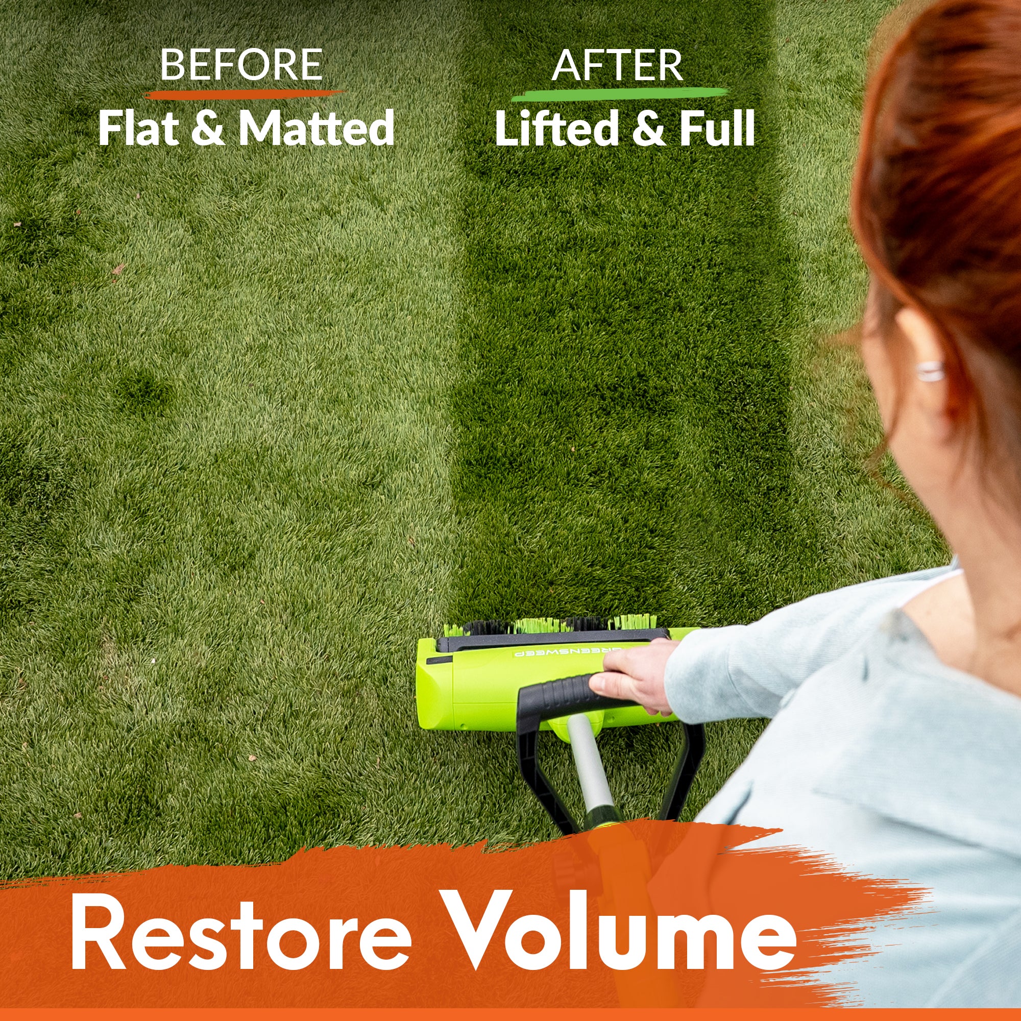 Reviver | Corded Artificial Grass Power Broom