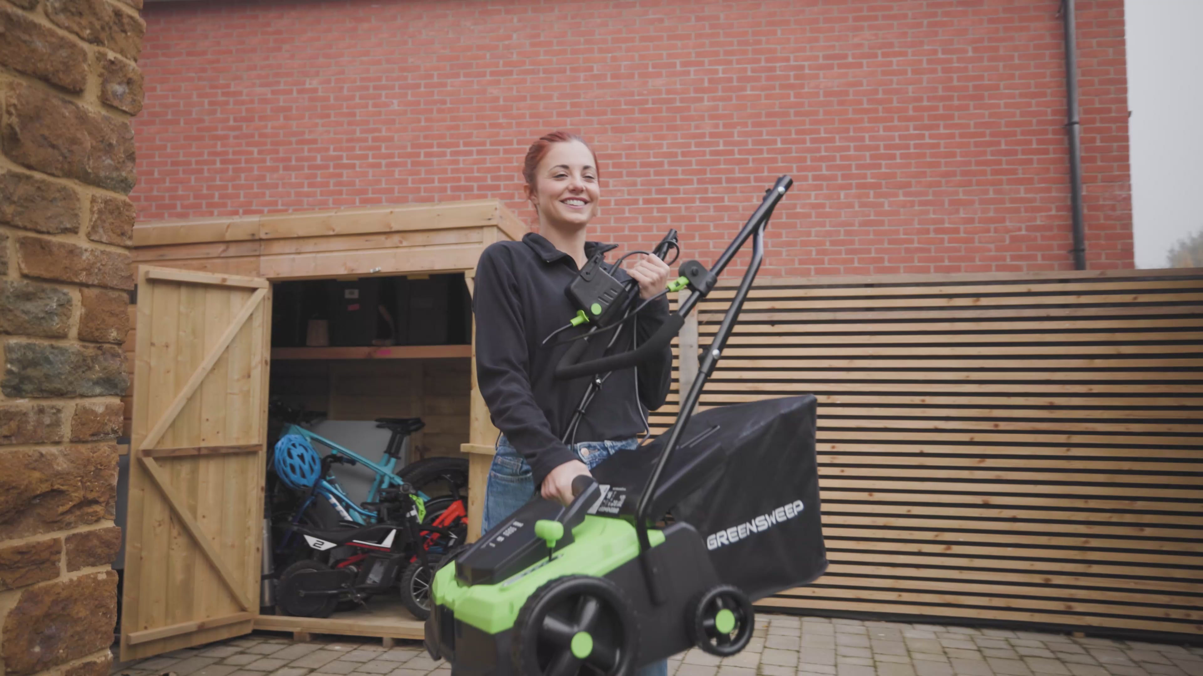 Load video: GreenSweep Artififical Grass Cleaner
